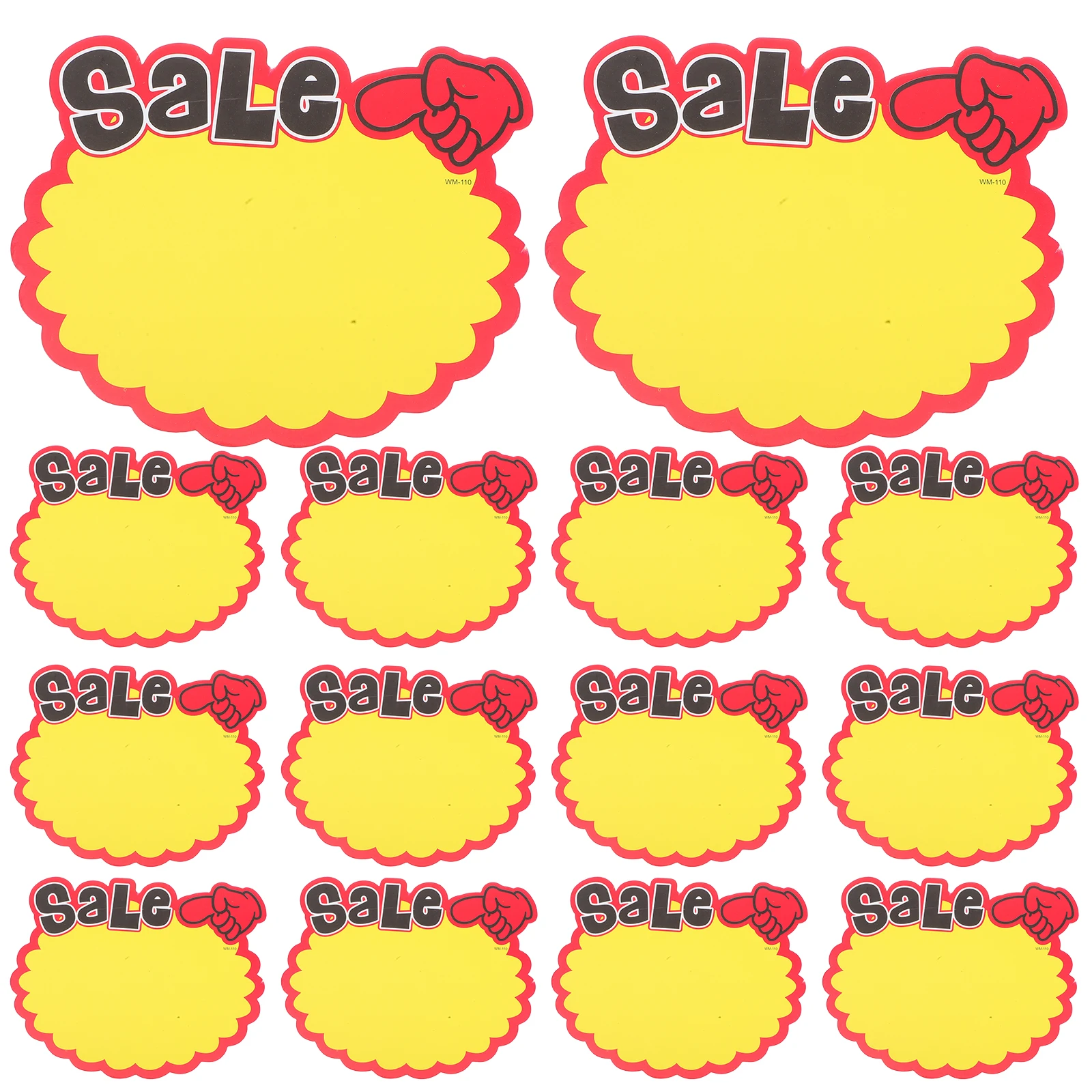 

80 Pcs Commodity Price Tag Craft Paper Signs Garage Sale Mermaid Waterproof Bottle Sticker Labels Advertising Merchandising
