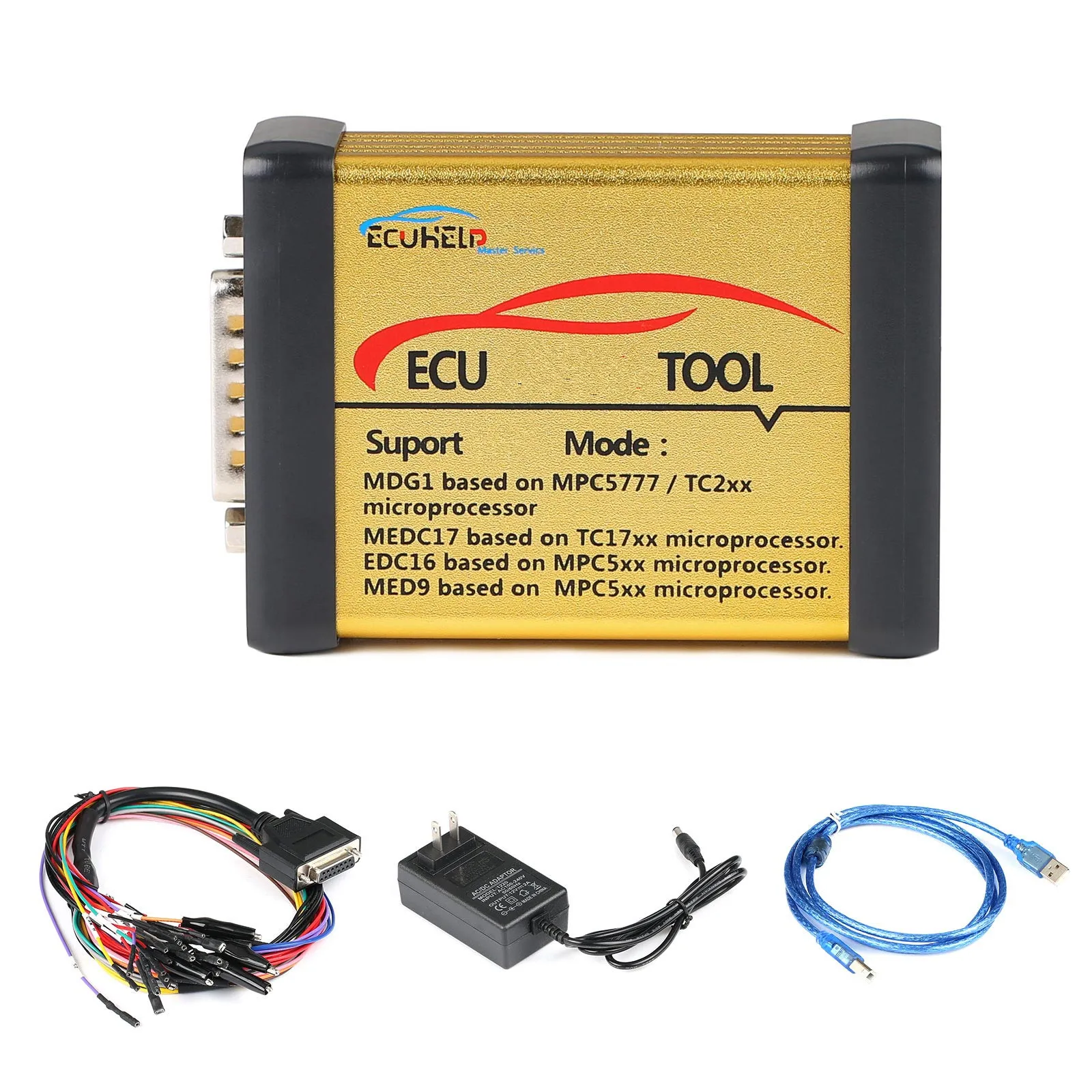 ECU HELP ECU Tool Support Read & Write For VAG Full Version Supports MD1 MG1 EDC16 MED9 No Need to Open ECU For Bosch