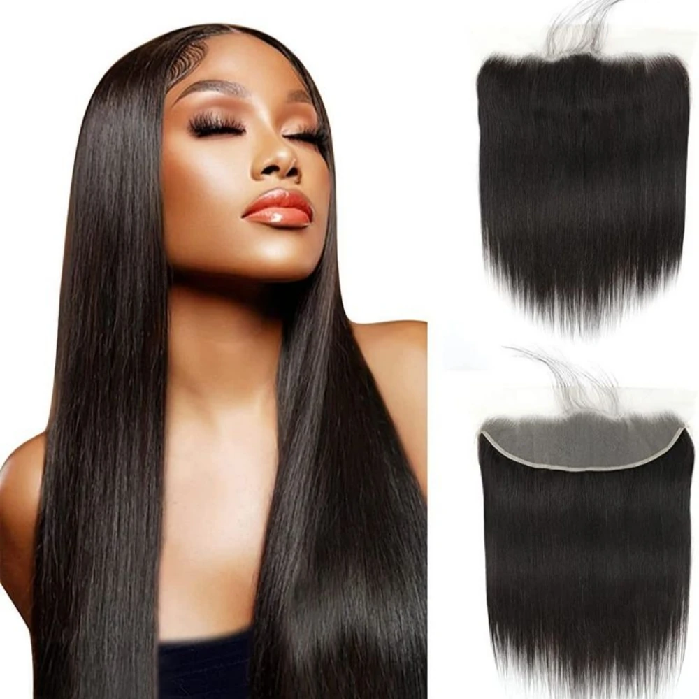 

Ali Queen Hair Straight 13x4 HD Lace Front Natural Color Lace Closure Human Hair Brazilian Wig Sale Remy Hair