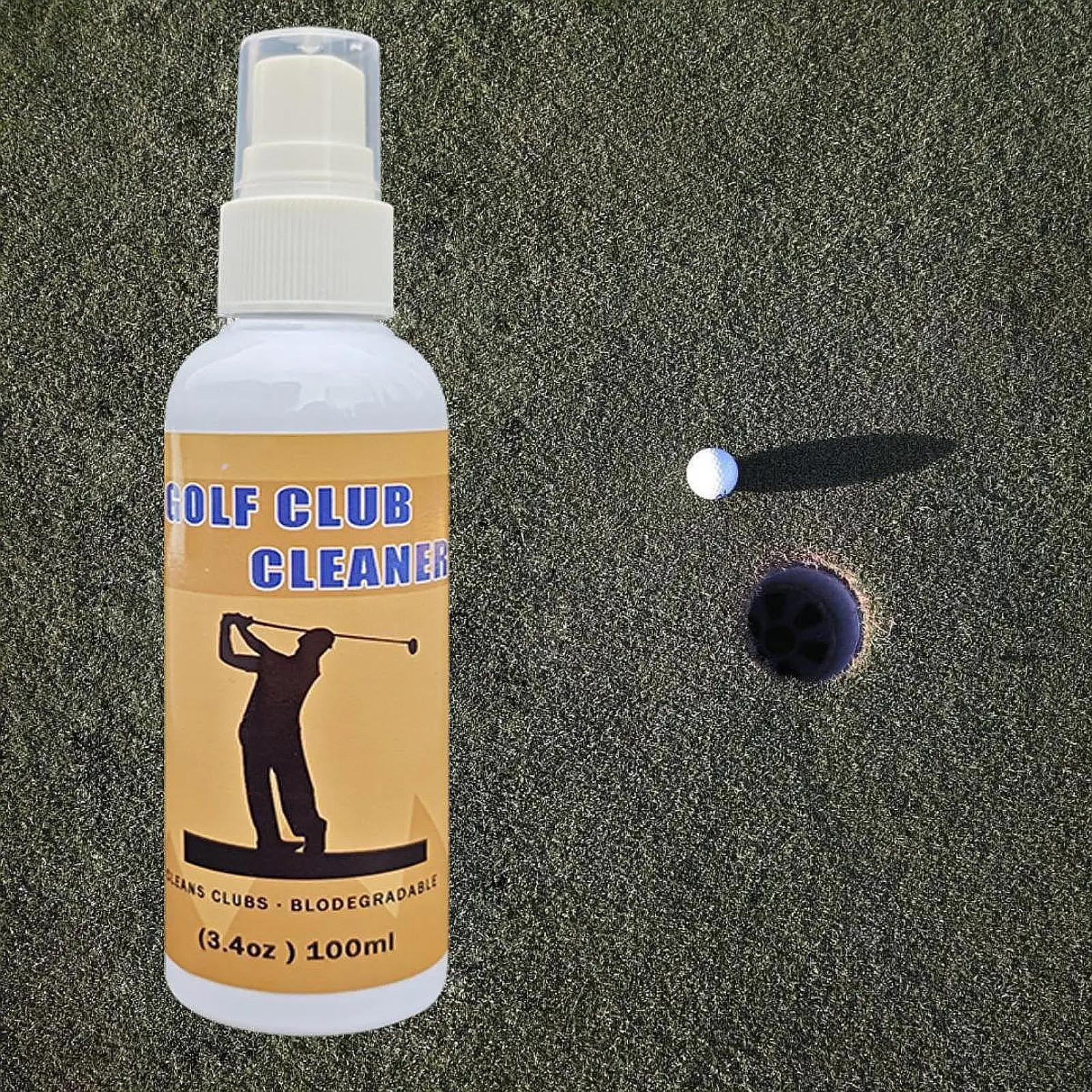 Golf Grip Cleaner 100 ml Golf Club Cleaner Spray for Woods Balls Putters