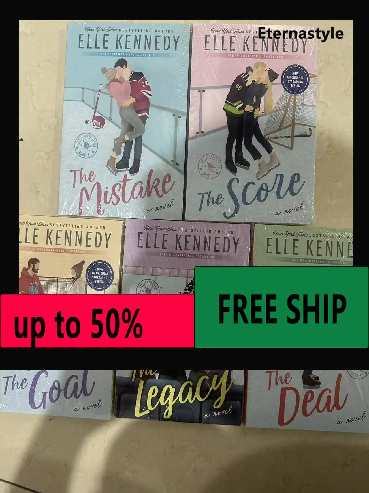 Hot 5 Books Off-Campus 5 Volume Set the Deal English Physical Book
