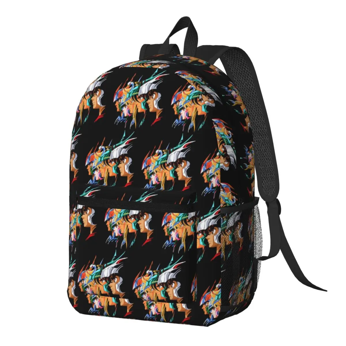 Knights Of The Zodiac Caballeros Del Zodiaco Bronze Saints Backpack Daypack Boys Girl BookBag School Bag Shoulder Bags Men Women
