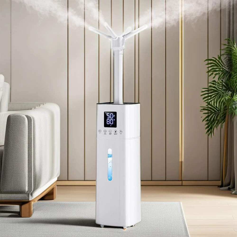 RUNAL 16L Umidificator Smart Ultrasonic Air Humidifier With Led Night Light for Home