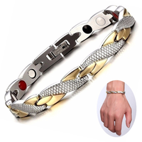 Twisted Dragon Slimming Magnetic Therapy Couple Bracelet Detachable Women Men Bangle Therapy Bracelet Health Care Jewelry