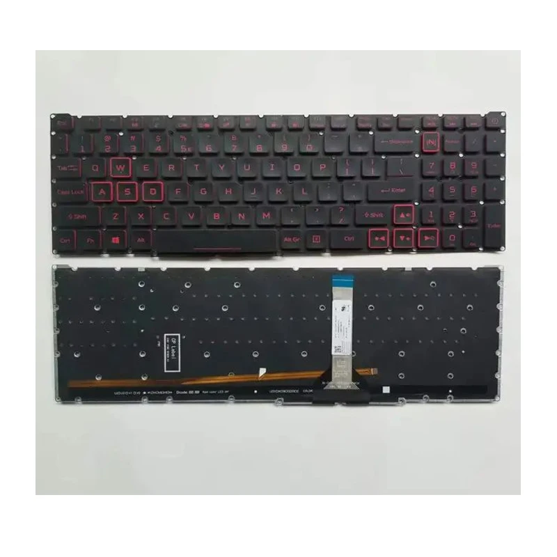XIN-Russian-US layout Backlit Laptop Keyboard For Acer Nitro 5 AN515-56 AN515-57 AN515-45 Predator Helios 300 PH315-54