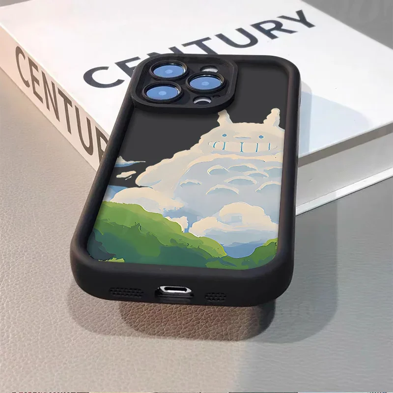 Cloud Animal Bumper Cover For iPhone 15 Pro Max 14 13 12 11 ProMax X XS XR 7 8 Plus SE 2020 Case Candy Silicone Soft Phone Cases