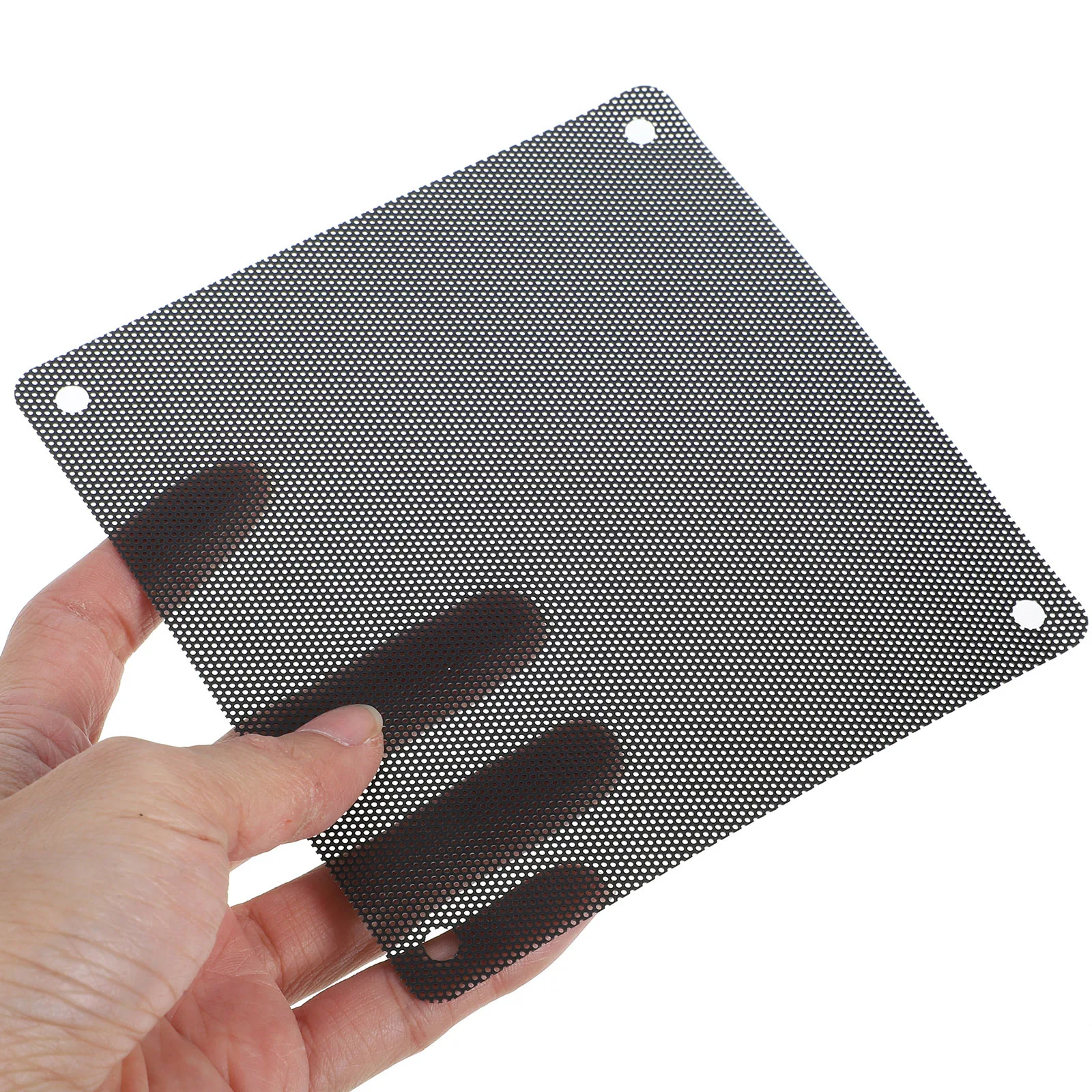 10Pcs Pc Mesh Filter Computer Lüfter Staub Abdeckung Einfach Installieren Atmungsaktive Filter Fan Abdeckung Computer Kühler Filter