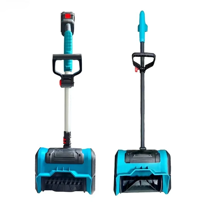 ماكيتا 20 فولت طوي اليد دفع Snowplow جديد اللاسلكي الصناعية الطريق الثلوج محراث منفاخ المحمولة انفصال بطارية إزالة الثلوج #3