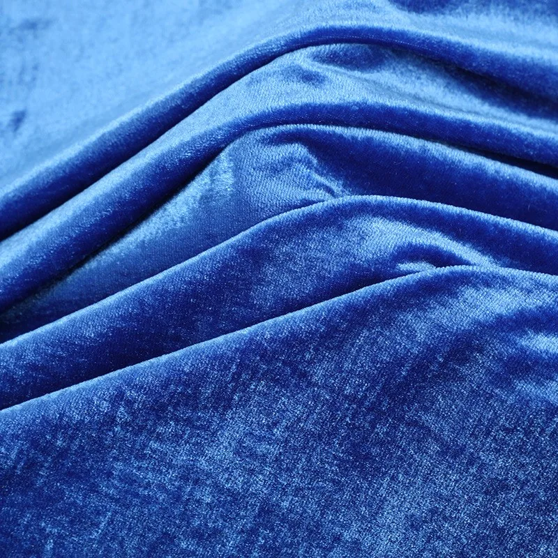 270G مربع الصوف البوليستر الأمونيا قماش مخملي مطاطي لأزياء الخريف والشتاء فستان المرأة