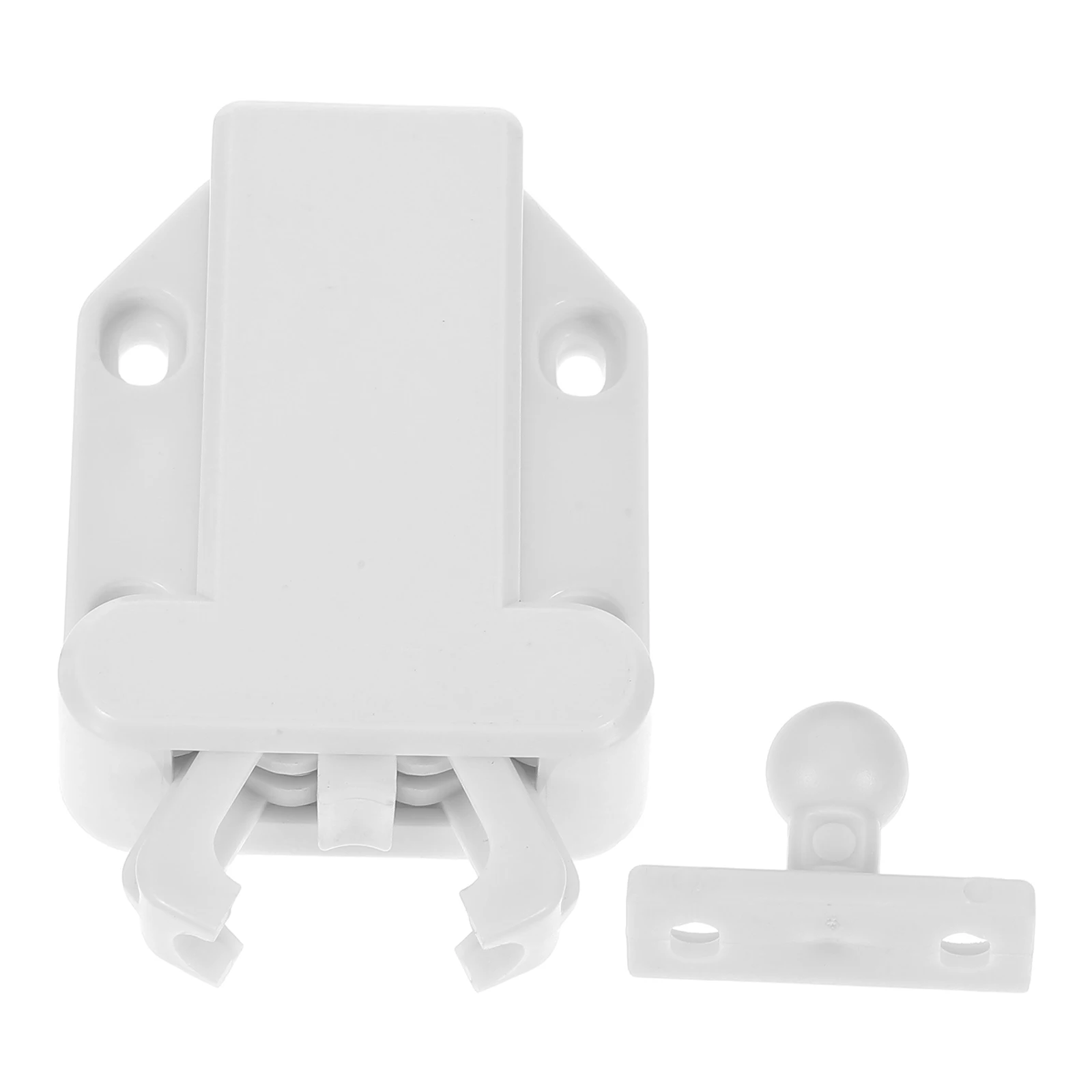 

4 set Push Drawer Catch Cabinet Door Rebound Device Hidden Spring Release Latch For Kitchen Wardrobe Closet Doors Cabinet