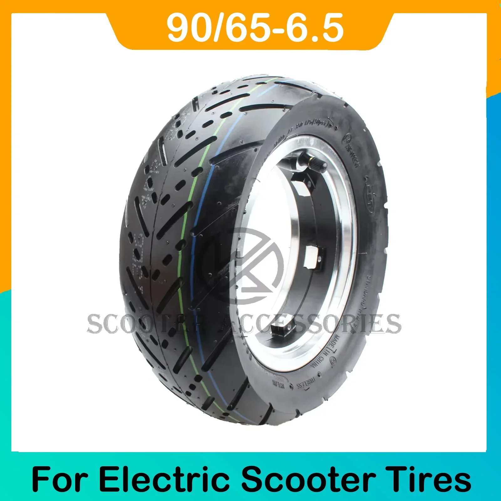 -6.5 Tubeless Tire with Wheel Hub for Dualtron Thunder Electric Scooter
