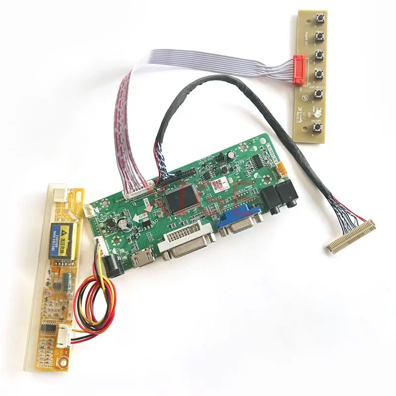 ل B154EW02 V0 V1 HDMI + DVI + VGA شاشات كريستال بلورية لوحة 1280*800 15.4 "M.NT68676 عرض تحكم محرك بطاقة LVDS 30Pin CCFL لتقوم بها بنفسك عدة