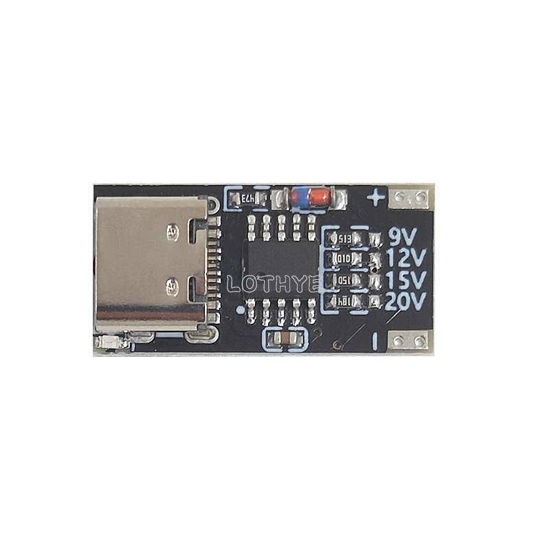 5 szt. USB-C PD moduł tablica wyzwalacza PD/QC szybkie ładowanie rodzaj USB-c do 12v szybkie ładowanie ładowarki