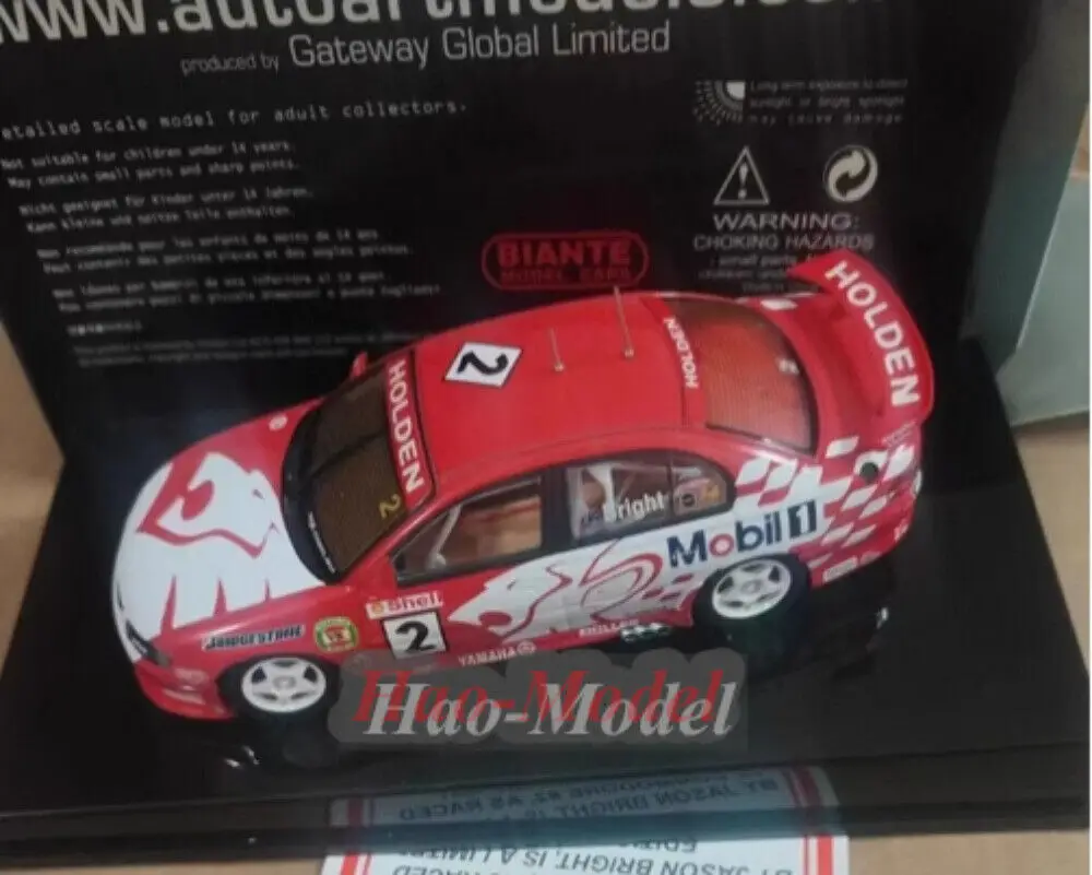 AUTOart 1/43 For holden vx Alloy Diecast Model Car Kids Toys Boys Birthday Gifts Simulation Hobby Display Collection Red