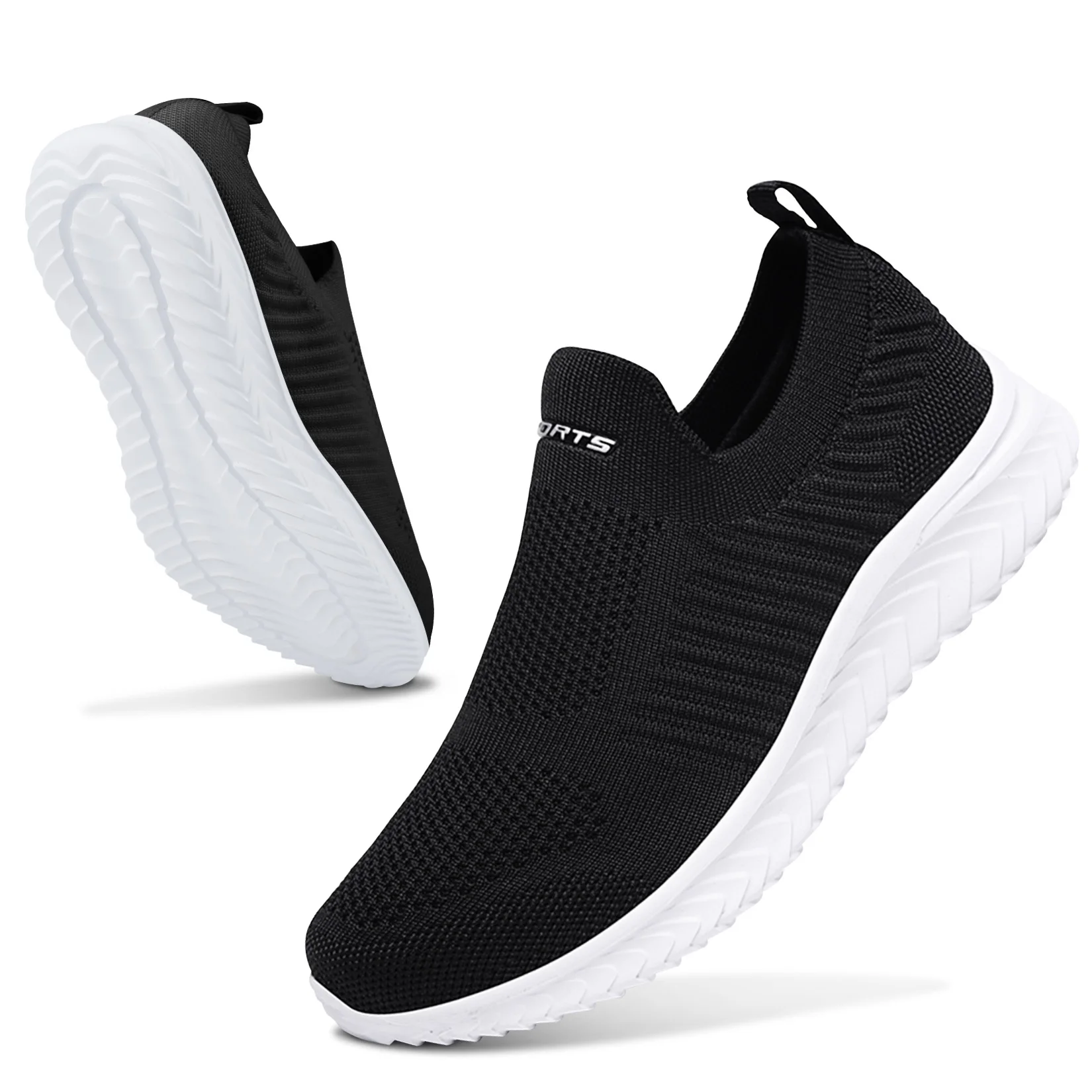 Women's Running Shoes Women's Lightweight Slip On Walking Running Shoes Athletic Sneakers