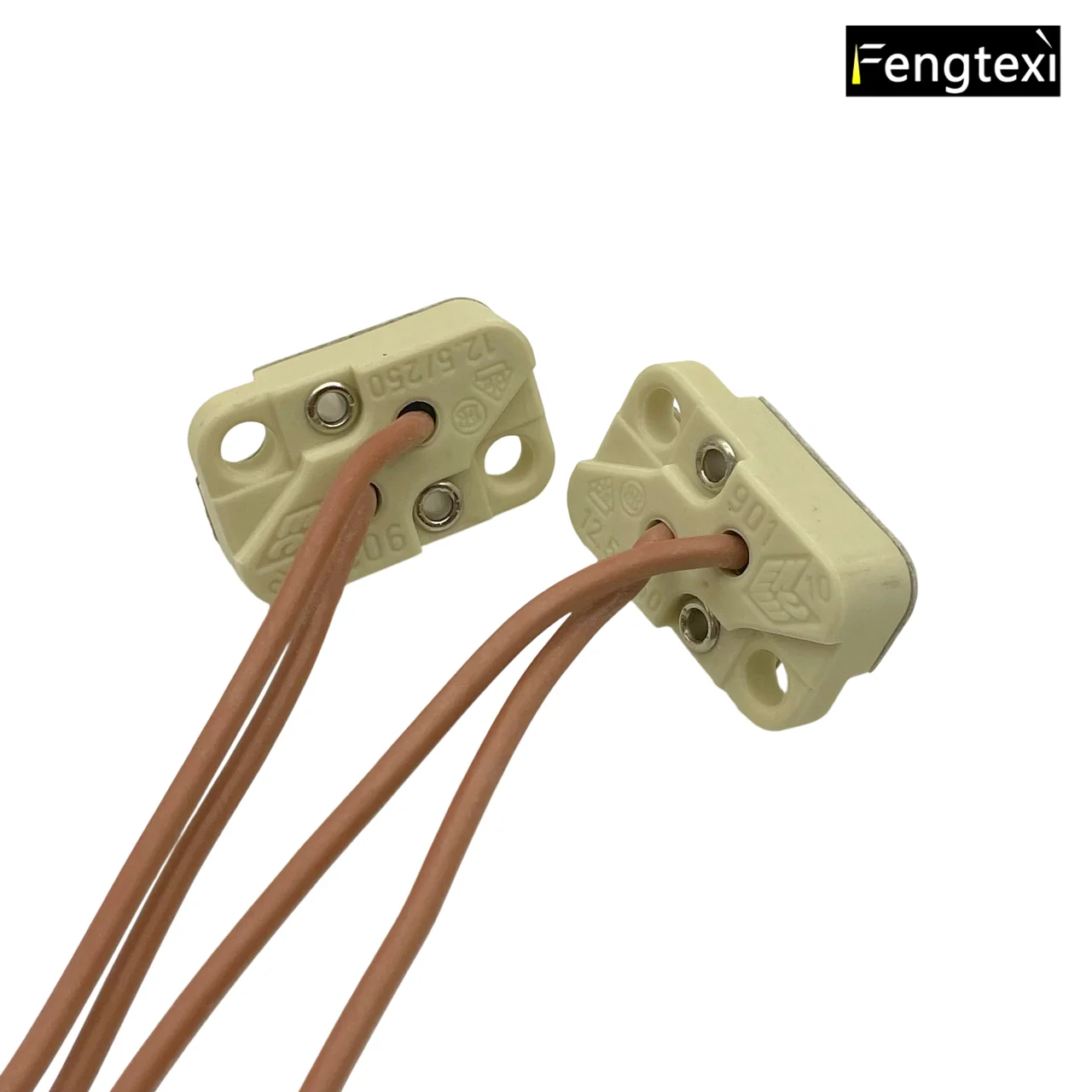 Socket 901 for Shadowless Lamp Cold Light Source Halogen Lamp Compatible with GY6.35/GZ6.35/G6.35 Lamp Bases
