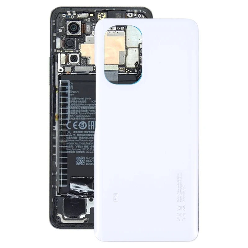 Glass Battery Back Cover for Xiaomi Poco F3