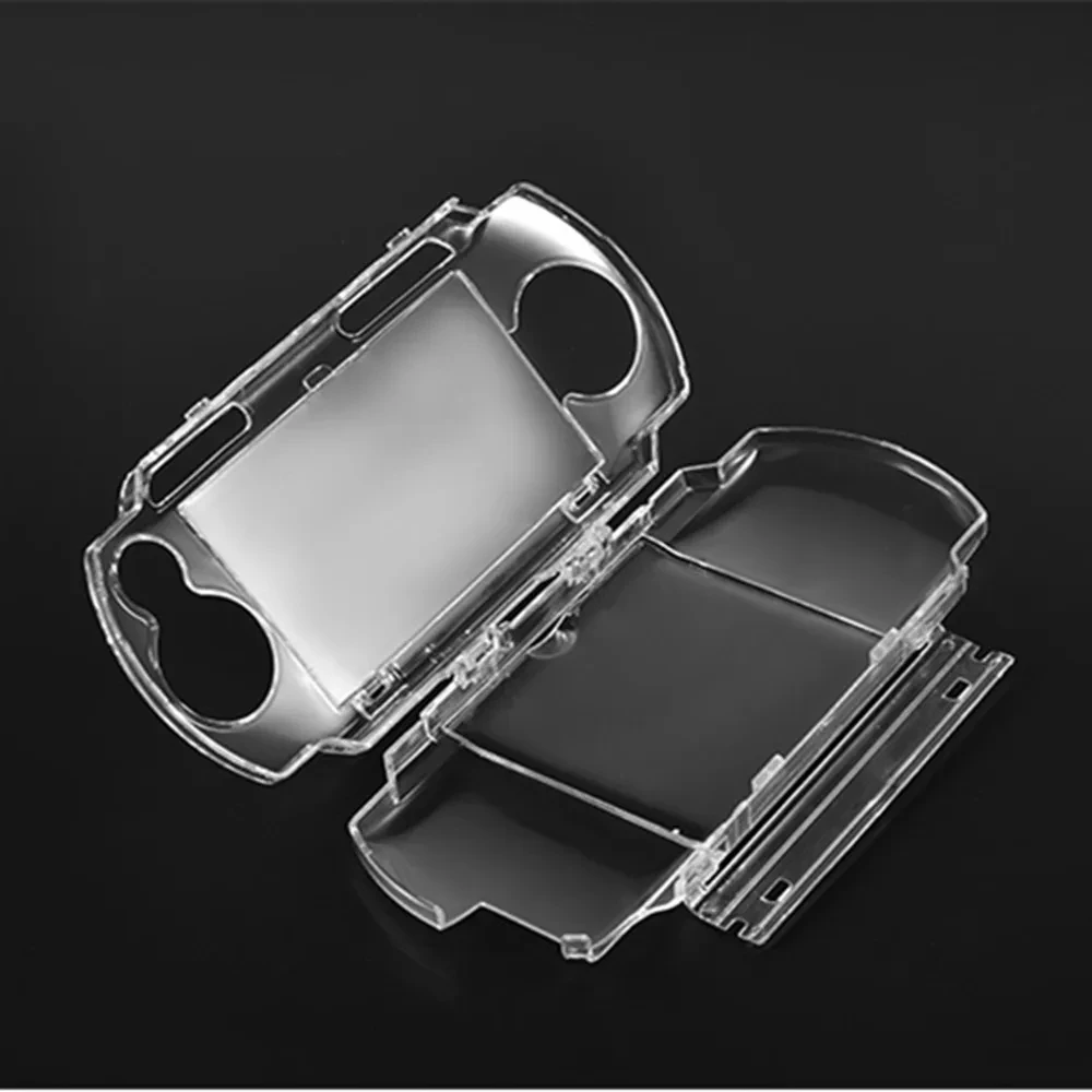 100pcs Protector Clear Crystal Hard Cover Case for S-ony PSP1000 Game Console