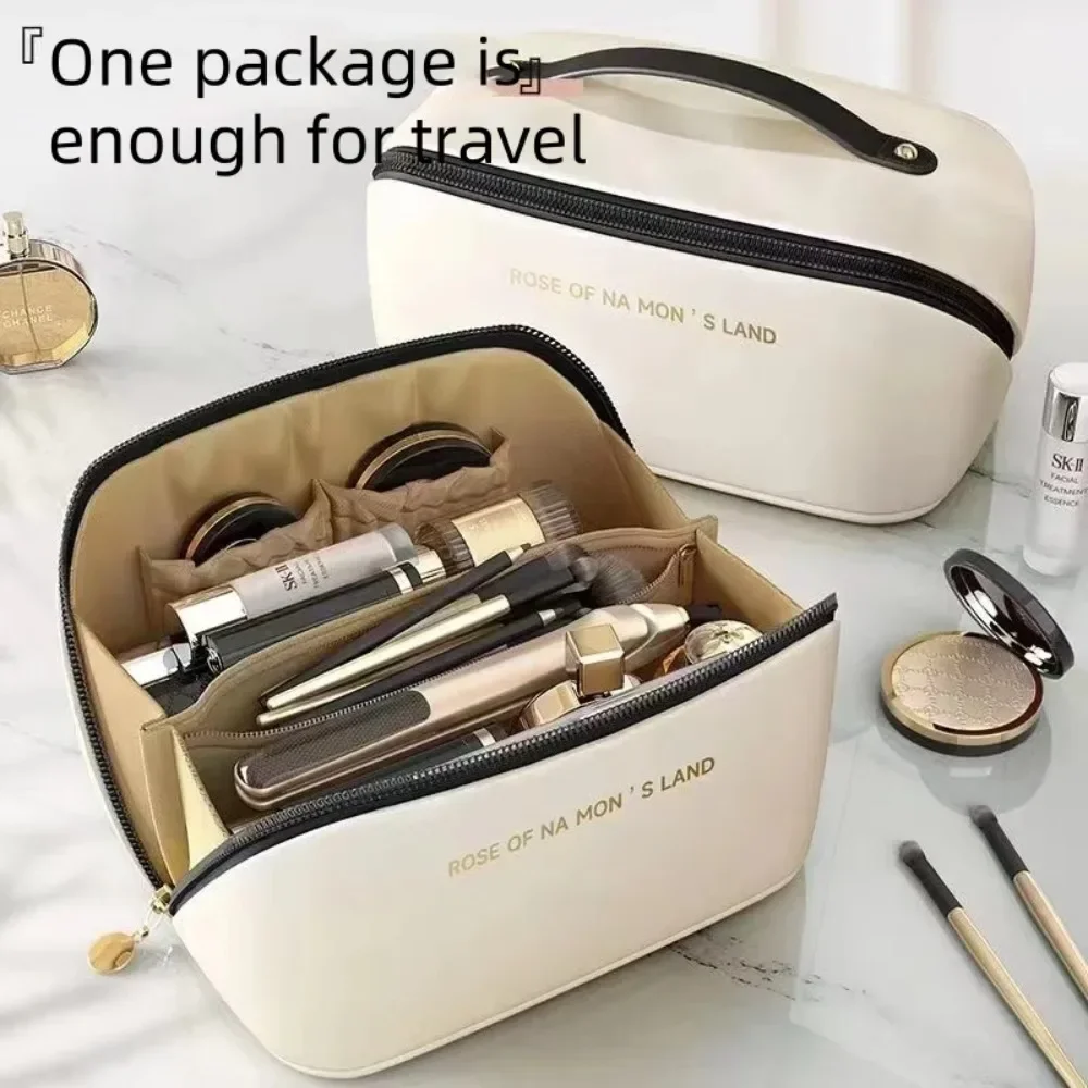 

Makeup Bag Female Make Up Case Storage Pouch Luxury Lady Box Cosmetic Bag Organizer Bag For Travel Zip Christmas Gift