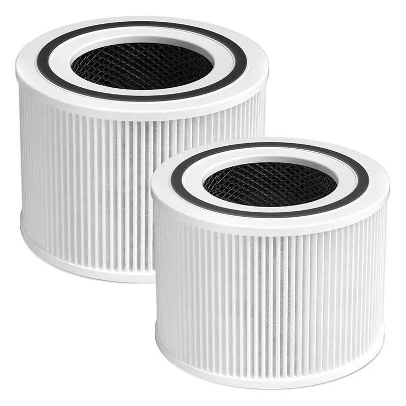 

ABLQ 2Pack Replacement Filter For Puro 240 Air Purifier Puroair HEPA 14 Filter Replacement Filter