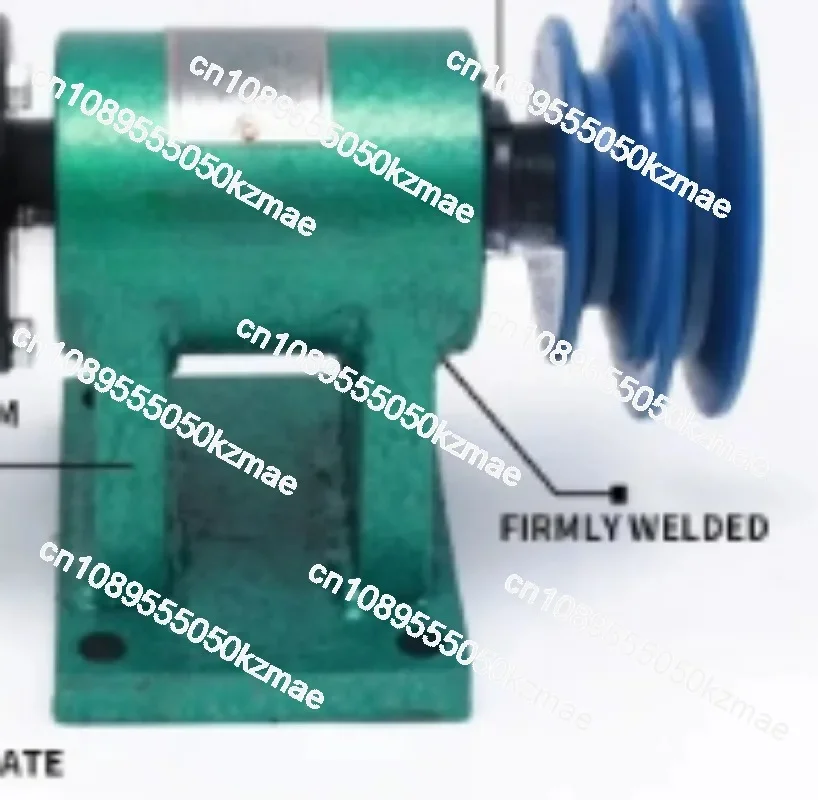 Suitable For Household Lathe Spindle Assembly, DIY Small Woodworking Rotating Seat, 80mm 3-Jaw Chuck Flange Pulley