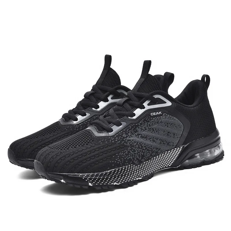 

Men's Casual Shoes Lightweight Running Breathable Sneakers Bottom Top Air Cushion Single Shoes
