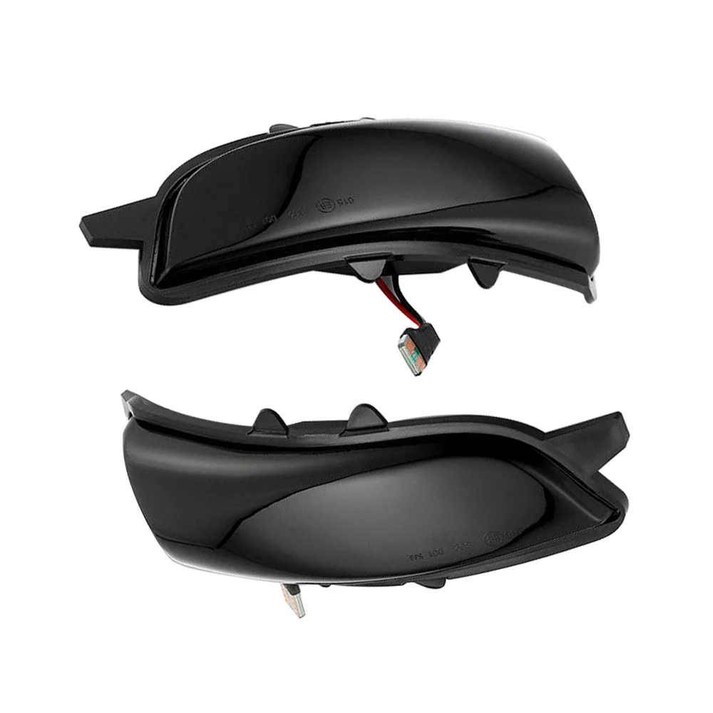 2 قطعة سيارة LED ديناميكية بدوره مصباح إشارة الوامض مؤشر الجانب مرآة مصباح LED لفولفو S40 S60 S80 C30 V50 V70