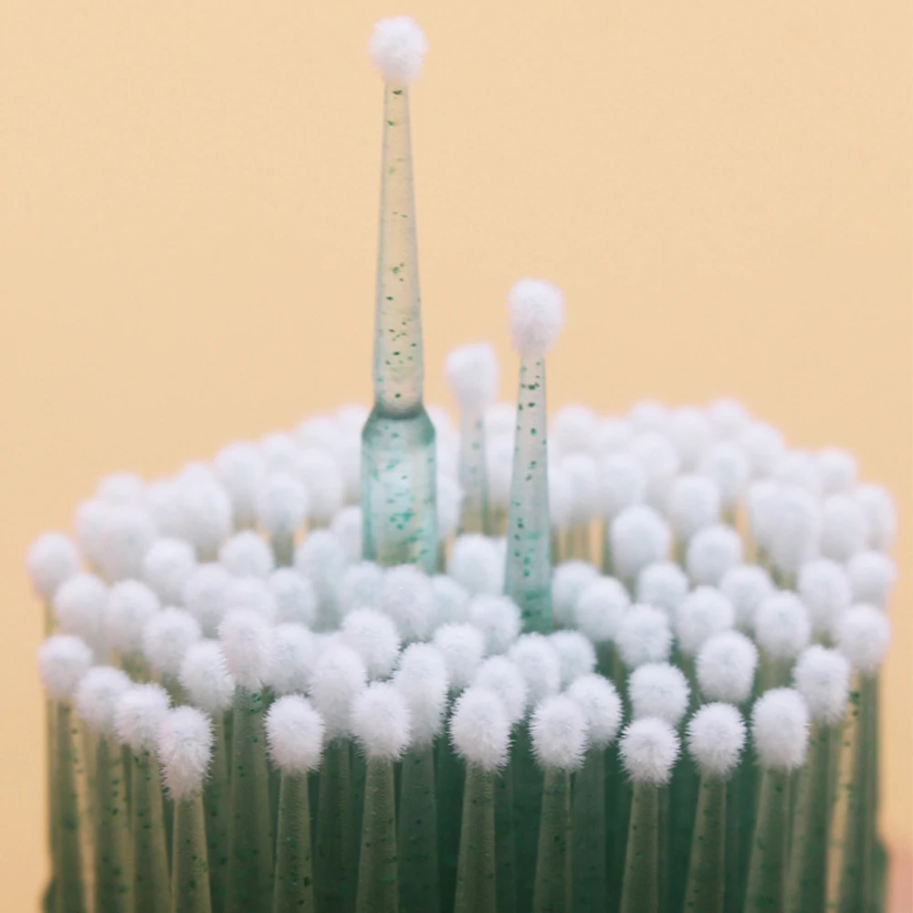 Brosse de nettoyage de cils jetable, 300/500 pièces, Microbrosse pour Extension de cils, pour enlever les cils, Micro brosses, vente en gros