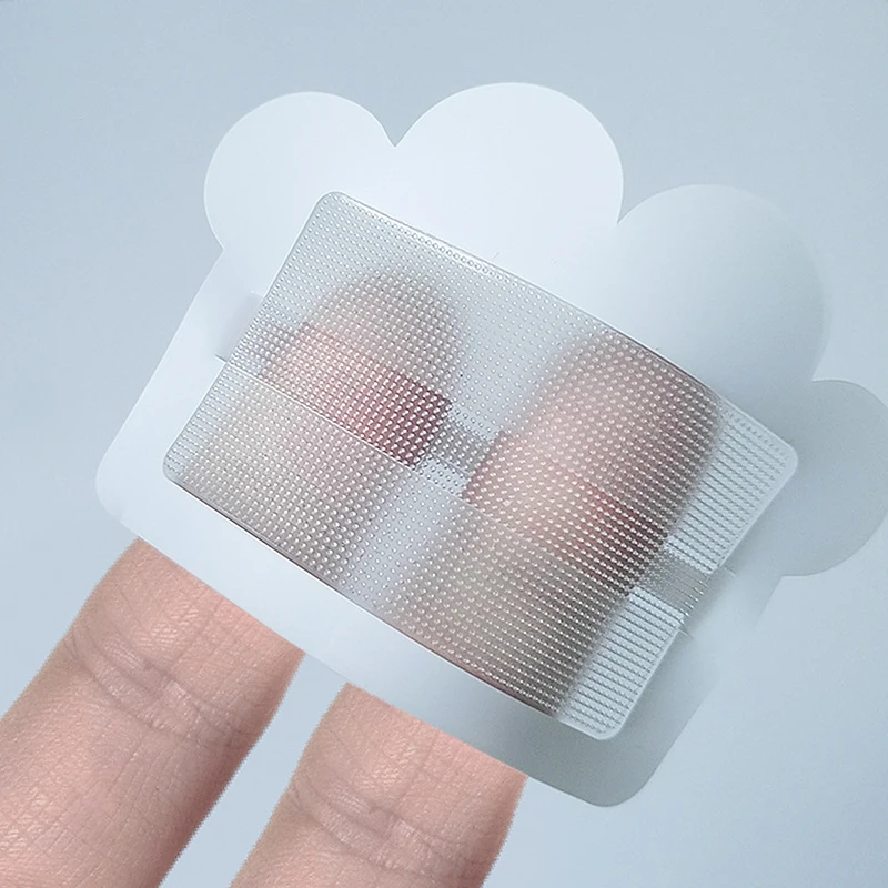 

1 шт. Невидимые патчи с микроиглами 0,25 мм, 1600 микроигл, патчи-стикеры для удаления несовершенств кожи, для гладкой кожи