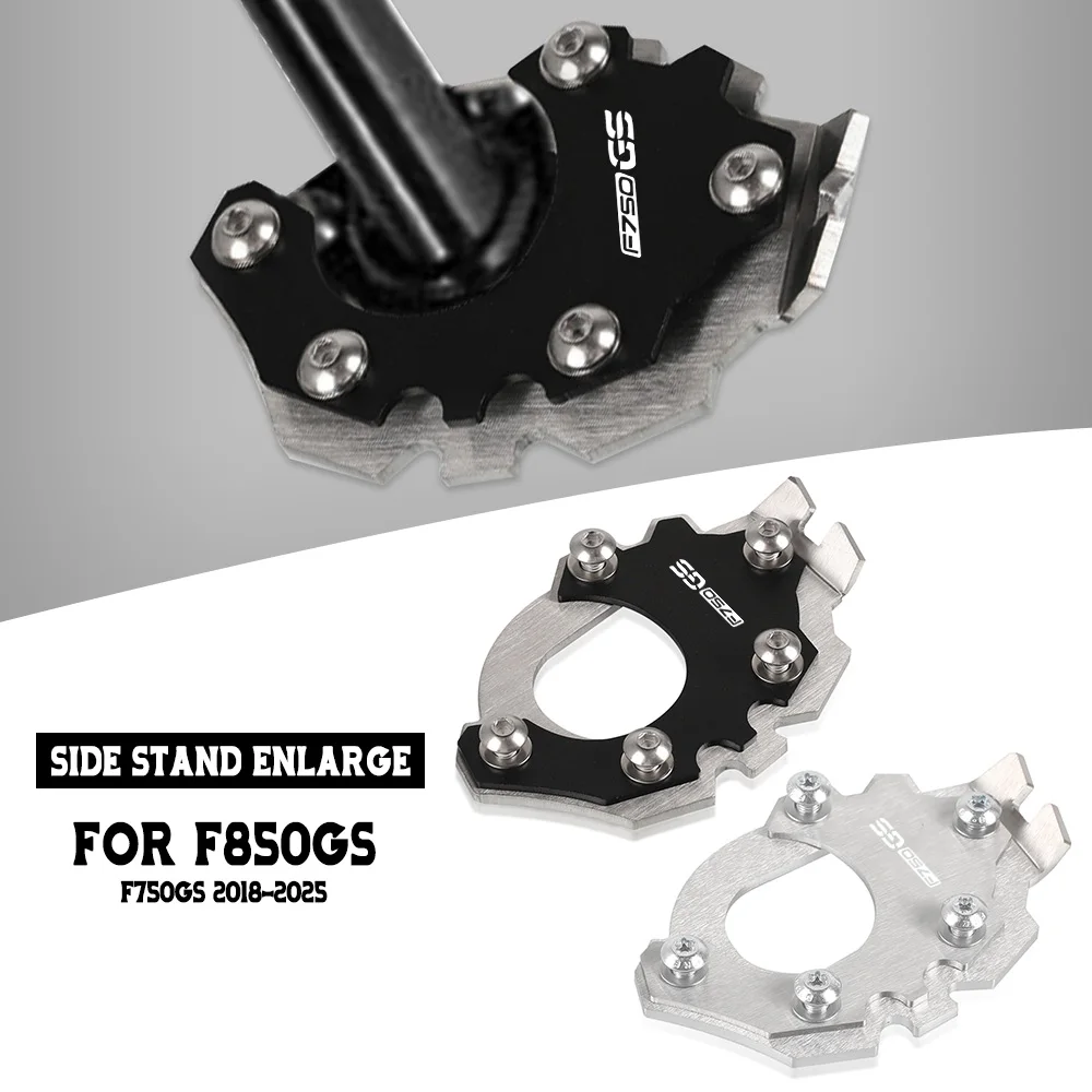 

F850GS F750GS Kickstand Foot Side Stand Extension Pad Support Pedal Footrest For BMW F850 F750 GS F 750 850 GS 2018-2024 2025