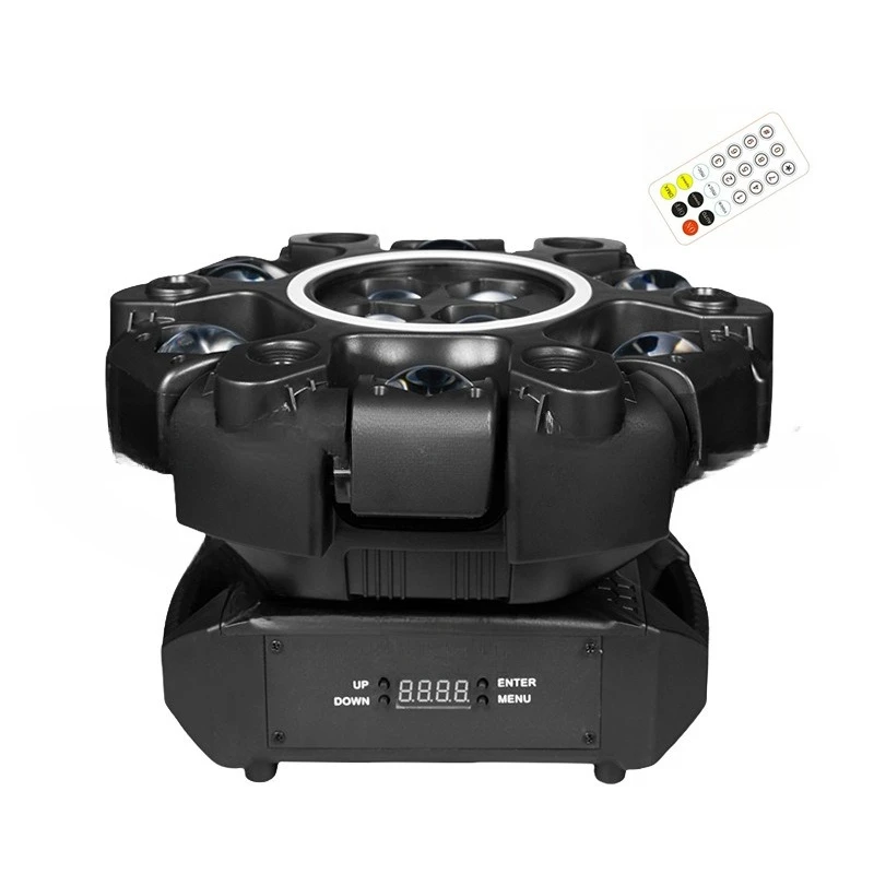 Six-armed Dagang shaking head light LED dyeing stroboscopic beam stage light bar KTV private room effect light