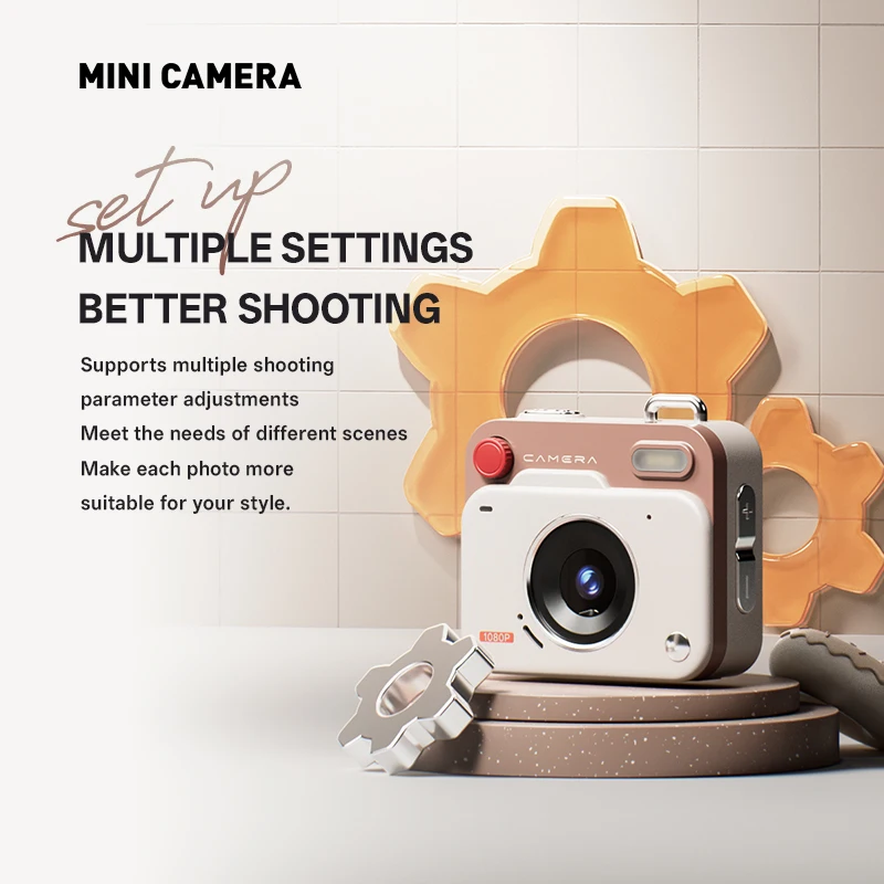 

Ретро Ccd Мини Цифровая Камера Студенческого Кампуса Портативный Брелок Камера Открытый Путешествия Фоторекордер