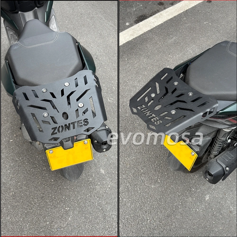 Rear Luggage Rack Tail Box Carrier Motorcycle Storage Suitcase Support Top Box Shelf Trunk Rack Bracket For Zontes 150X ZT150T-X