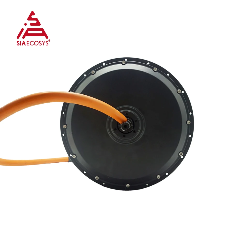 New QS Motor High Power 260 3000W 40H V4 72V 100kph Spoke Hub Motor For Electric Bicycle Dirt Bike Rear