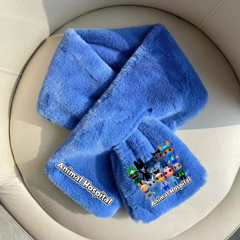 Game Animals Hospitals Scarf Boys Girls Kawaii Neckerchief Kids Winter Warm Bandelet New Children Fashion Muffler Gift Hot Sales