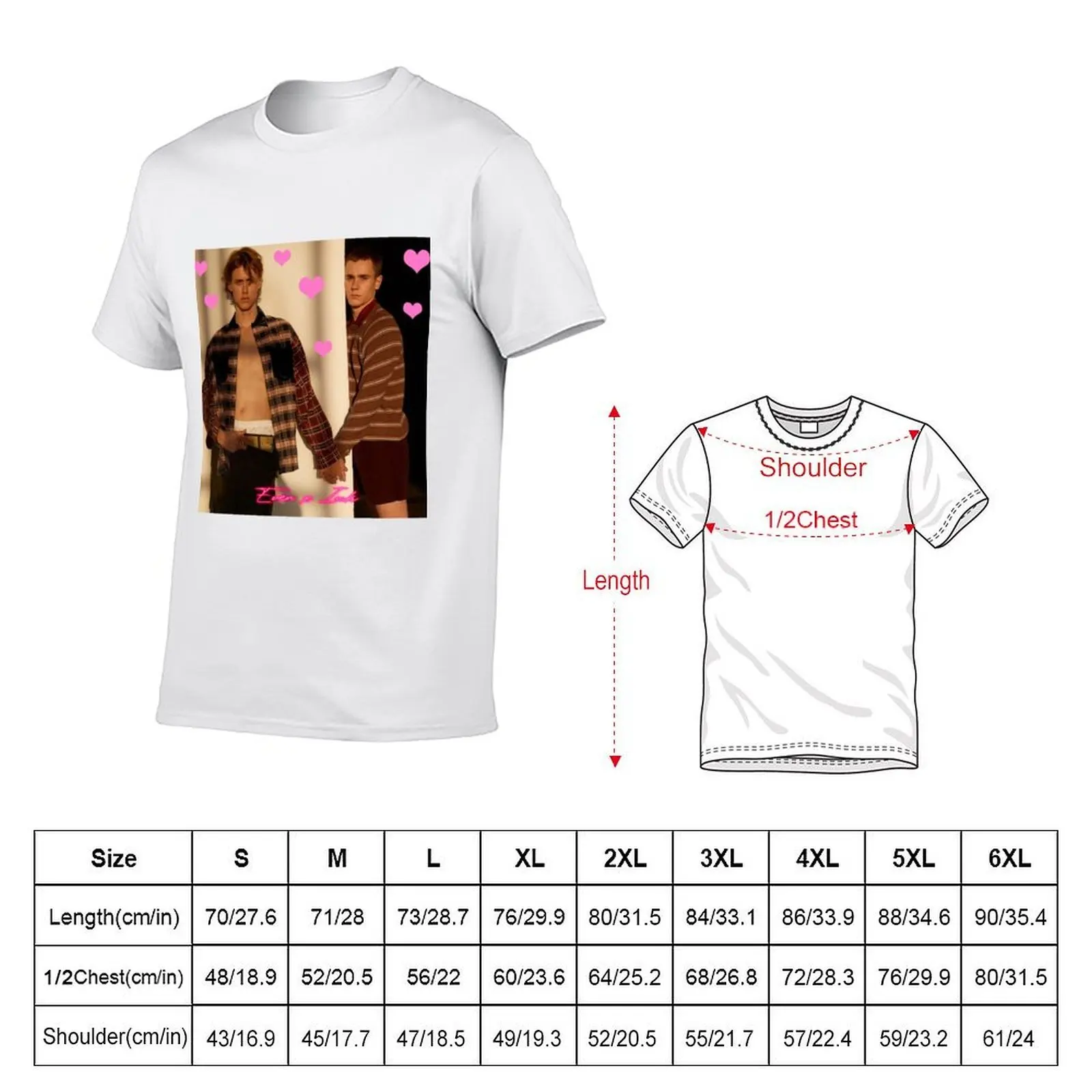 Fan art gay love boyfriend 88 sticker, mask and other articles T-Shirt anime t shirts oversize T-Shirt