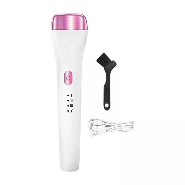 Portable Heated Eyelash Curler with USB Charging Three Temperature Settings Beauty Curling Device for Women