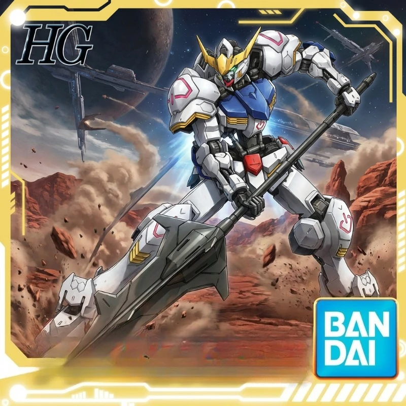 

Bandai HG IBO 001 Barbatos Iron-Blooded Orphans Gundam Action Figure High Grade Collectible Model Kit for Anime Fans New Gift