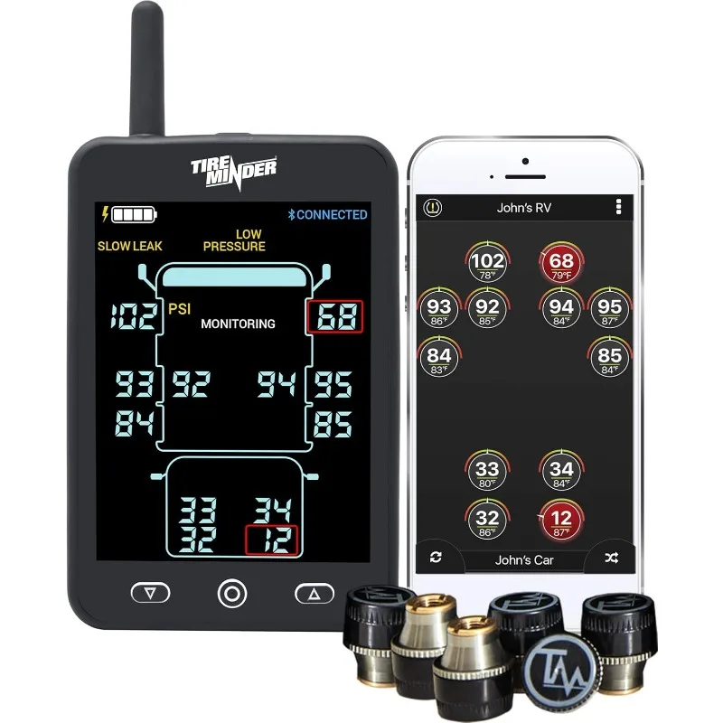 

КонтактMinder A1AS RV TPMS с 6 передатчиками