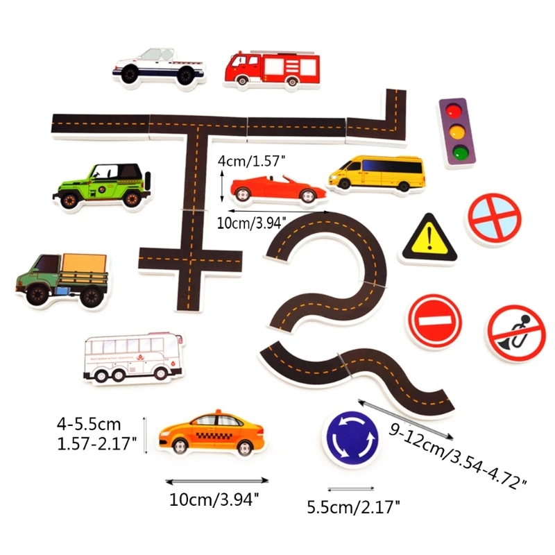 Crianças bebê água flutuante brinquedo cidade tráfego carro estrada ferroviário quebra-cabeça brinquedo