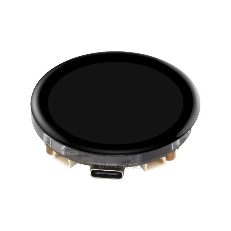 carte-de-developpement-esp32-s3-avec-ecran-amoled-rond-de-143-pouce-interface-qspi-accelerometre-gyroscope-capteur-optionnel-metal-cnc