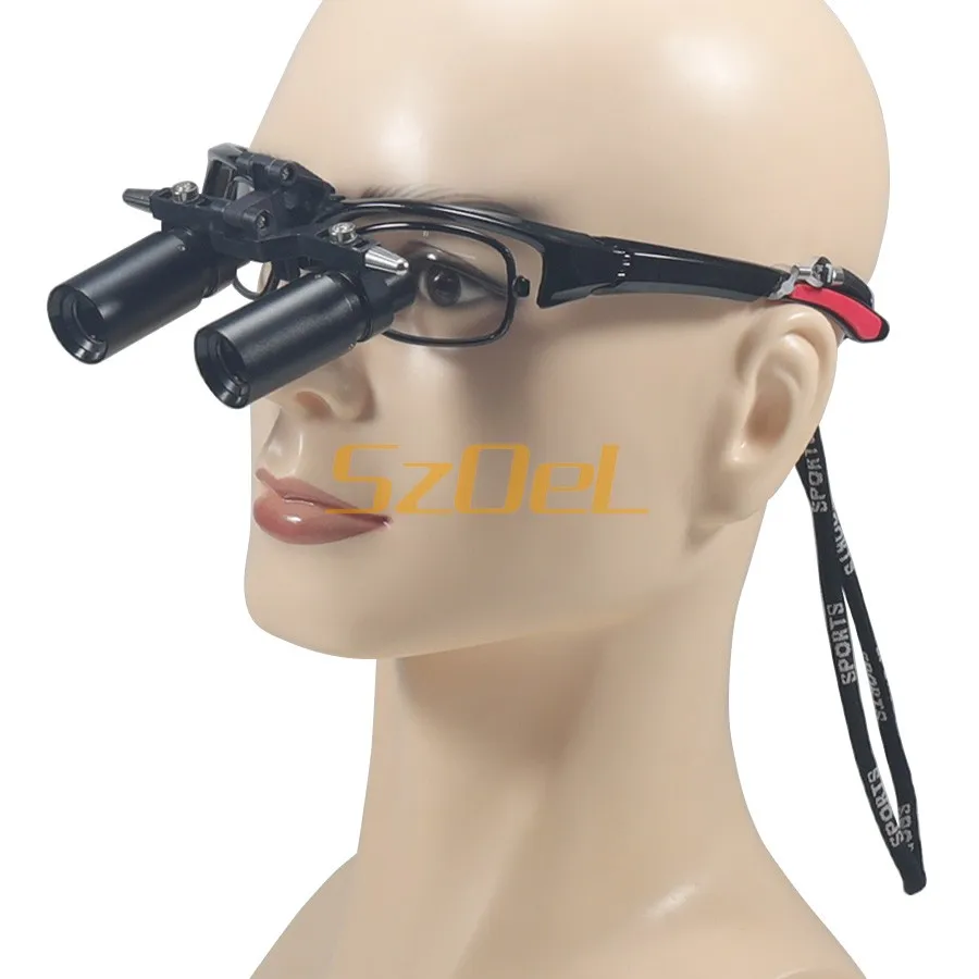 Nieuwe 4X 5X 6X 8X Tandheelkundige Loepen Geschikt voor Verschillende Fcenario's Werkafstand van 420/450/480/500/520MM om uit te kiezen