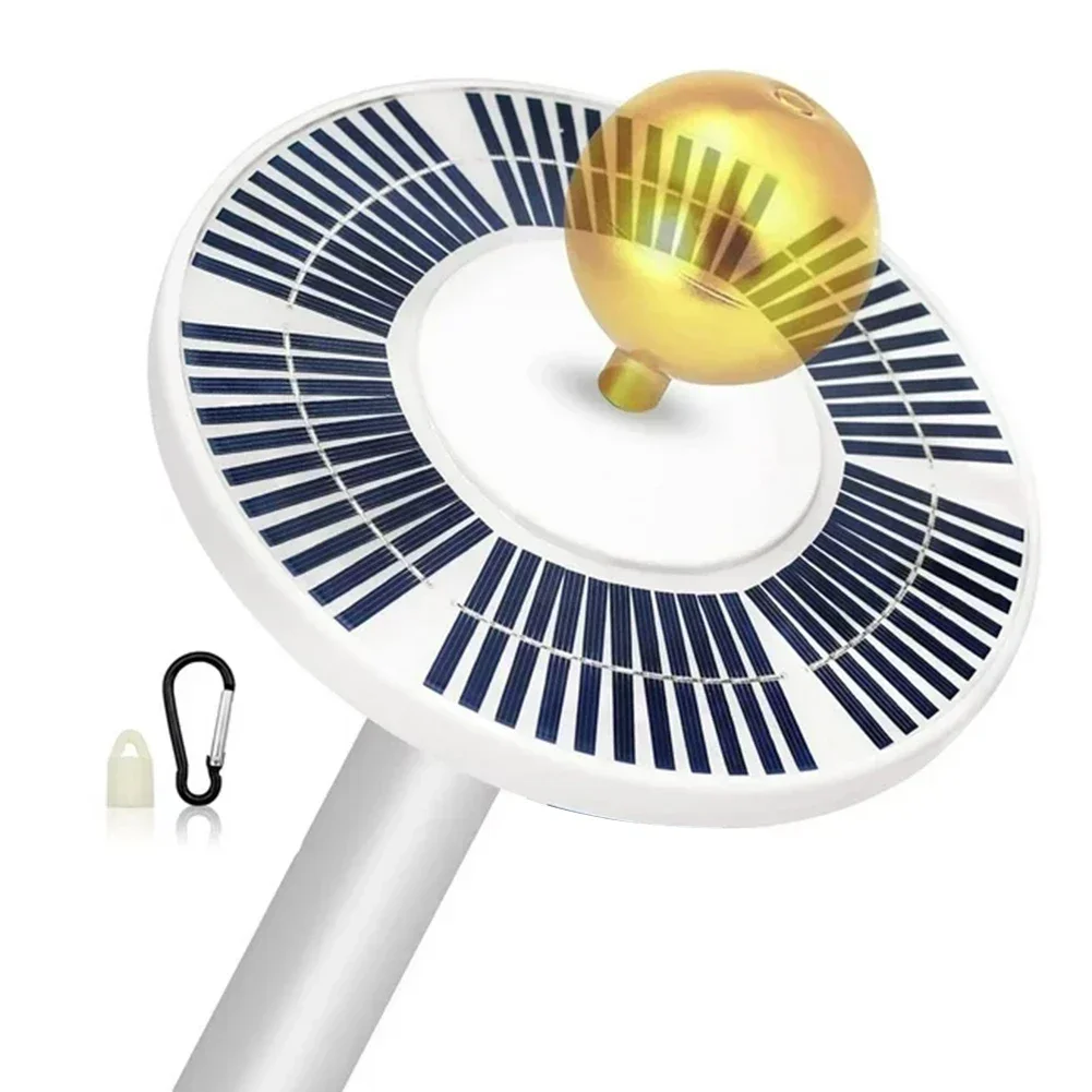 

Showcase Your Patriotism with 136 Super LED Solar Flag Pole Light Upgraded Solar Panels Illuminate Your Flag in Style