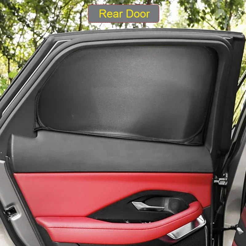 

Car Black Window Privacy Sunshade Auto Anti-UV Heat Insulation Protect Cover Interior Accessory For JAGUAR E-PACE 2018-Present