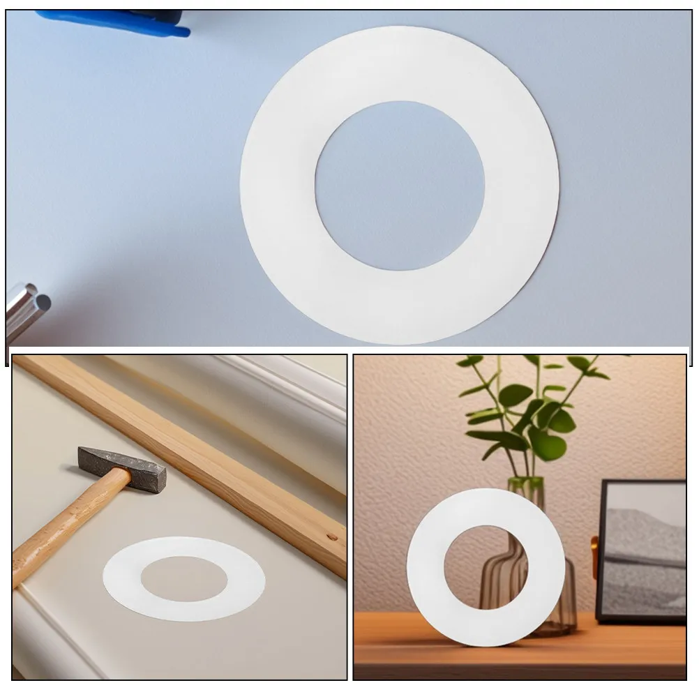 Metal Lamp Hole Repair Ring – Adjustable Trim Ring for Gap Filling & Oversized Hole Reduction