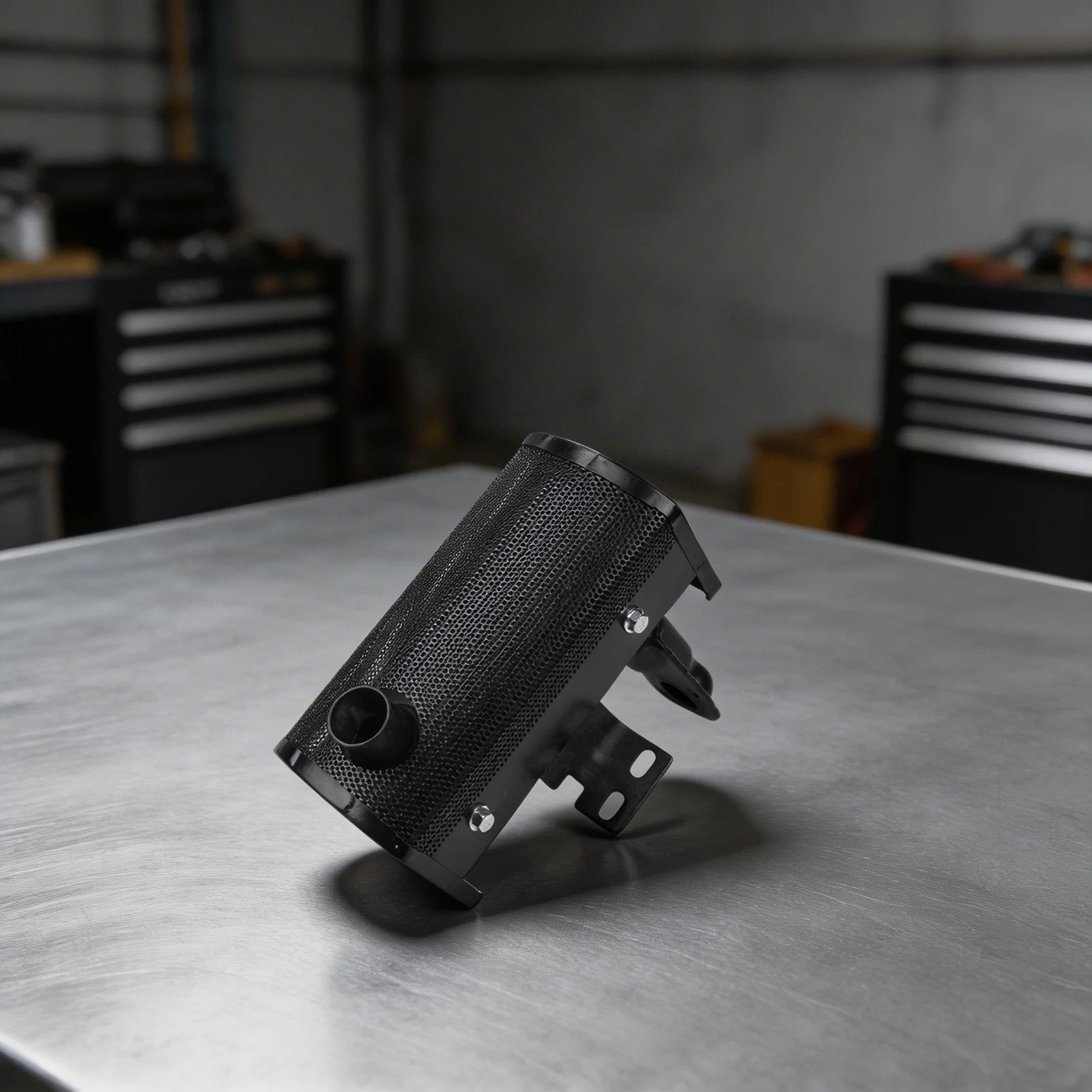 Aluminum Alloy Exhaust Muffler for 170F 173F 178F 186F 188F 192F Generator Models Suitable for Diesel Tiller Cooling Systems
