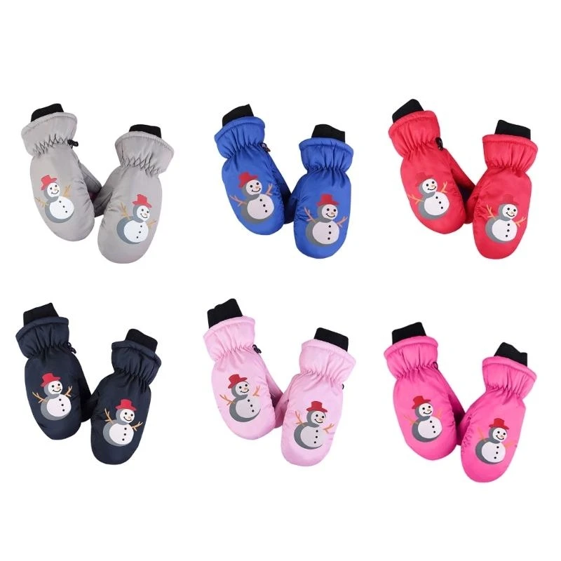 

Kids Ski Gloves Children Warm Gloves Comfortable & Stylish Children Mittens G2TD