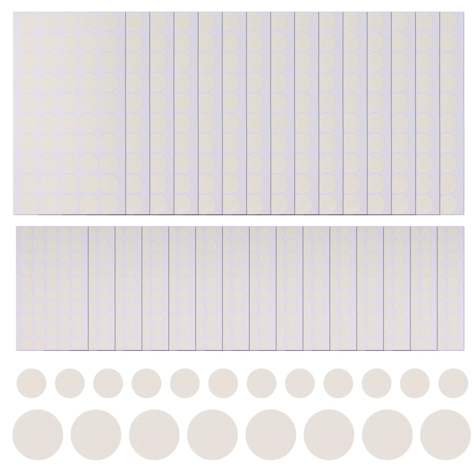 

200 шт. двусторонних круглых наклеек-точек из прозрачного акрила с клеевым слоем для различных поделок и украшения вечеринок