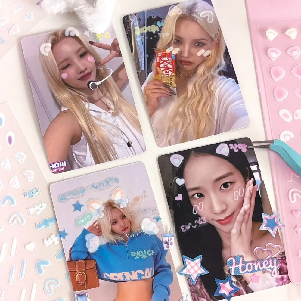 การ์ตูนน่ารักกระต่ายหู Blusher สติกเกอร์ Kawaii สัตว์เลี้ยง DIY สติ๊กเกอร์ตกแต่ง Photo Card อัลบั้มของเล่นเด็กสติกเกอร์ Scrapbooking