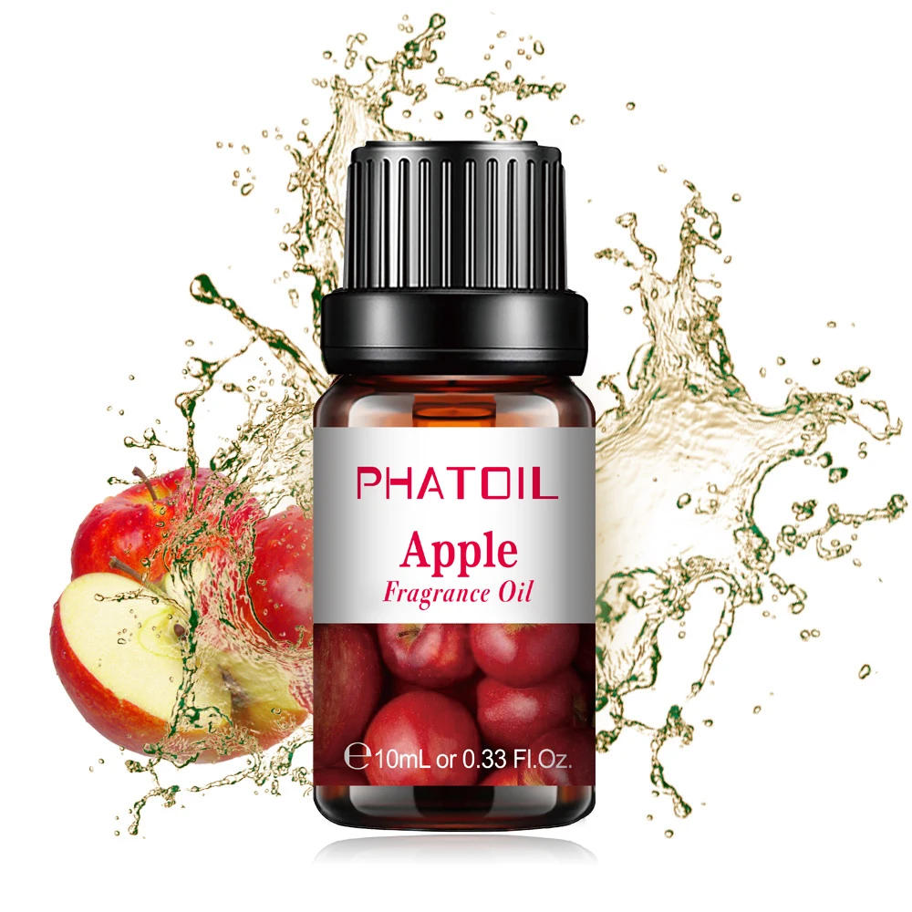 PHATOIL 10ml Strawberry Fragrance Oil Fruit Perfume Making Coconut Tangerine Mango Passion Fruit Watermelon Lemon Fig Aroma Oil